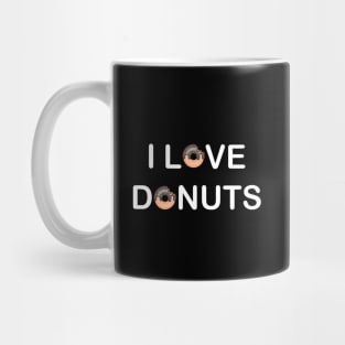 I Love Donuts Mug